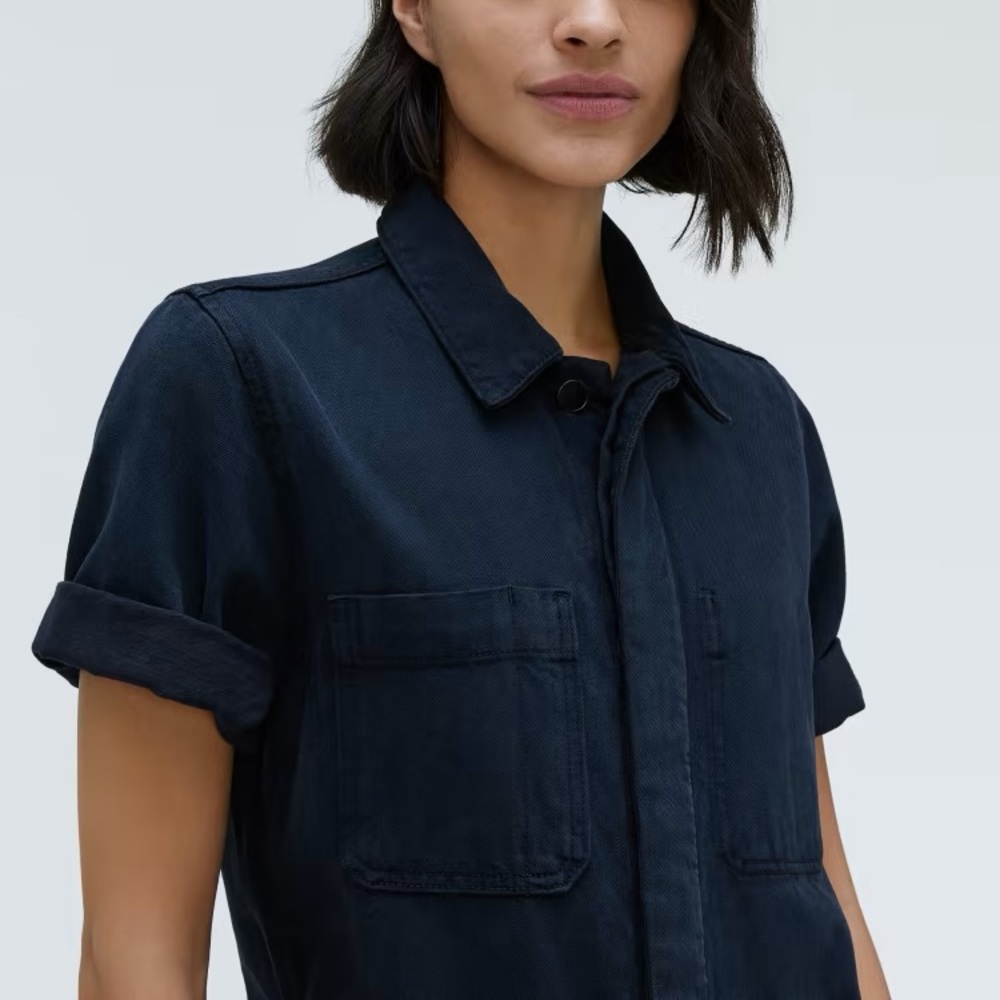 Everlane The Supersoft Jean Coverall - Picture 3 of 6